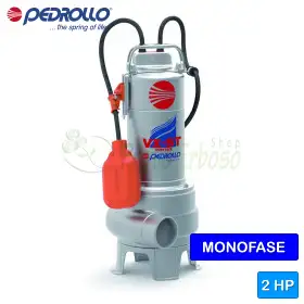 VXm 20/50-ST - Pompe électrique pour eaux usées VORTEX monophasée 2 HP