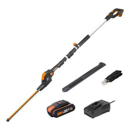 WG252E - Taille-haie télescopique à batterie 20 V