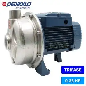 CP 100-ST4 - Électropompe centrifuge triphasée en acier inoxydable de 0,33 HP Pedrollo - 1