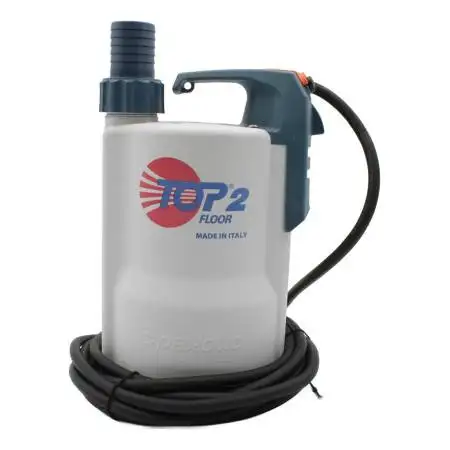 TOP 2 - FLOOR (5m) - 0.50 HP clear water drainage electric pump Pedrollo - 1