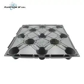H 9 - Panel para techo jardín 9 cm