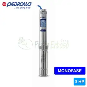 Pompë elektrike zhytëse me një fazë 4SRm 18/9 N-PD - 3 HP Pedrollo - 1