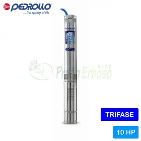 4SR 18/30 N-PD - Pompă electrică submersibilă trifazată de 10 CP Pedrollo - 1