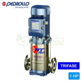 HT 5/2-PRO - 1 PS dreiphasige vertikale mehrstufige Elektropumpe Pedrollo - 1