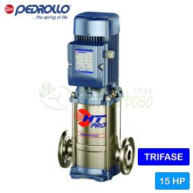HT 30/6-PRO - Bomba eléctrica multietapa vertical trifásica de 15 HP Pedrollo - 1