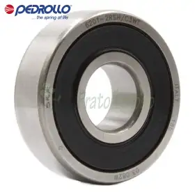 6201 2RS-C3 - Roulement à billes 12x32x10 mm Pedrollo - 1