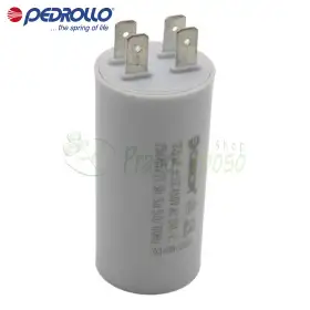 12 F – 12,5 Mikrofarad 450 VL Kondensator Pedrollo - 1