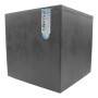Millennium R Cube - 49cm cube vase in anthracite