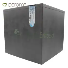 Millennium R Cube - vază cubică de 49 cm, antracit