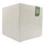 Millennium R Cube - vază cubică de 49 cm, model perlat