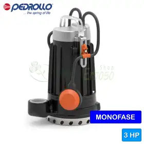 Pompe électrique monophasée en fonte DCm 43 - 3 CV pour eaux claires Pedrollo - 1