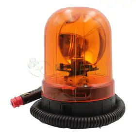MCB152280 - Luz intermitente magnética con toma de corriente de 12/24 V