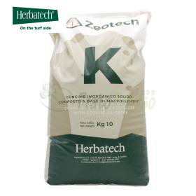 Zeotech K - îngrășământ pentru gazon 10 kg Herbatech - 1