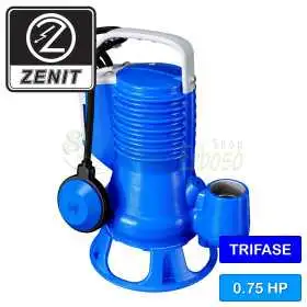 75/2/G40V A1BT5NCQTRG - Elettropompa VORTEX per acque luride trifase da 0.75 HP Pedrollo - 1