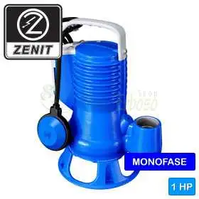 100/2/G40V A1BM5NCQTCG - Pompă electrică VORTEX monofazată de 1 CP pentru ape uzate Zenit - 1