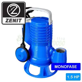 150/2/G50V A1CM5NCQTCG - Pompë elektrike trefazore VORTEX 1.5 HP për ujëra të ndotura Zenit - 1