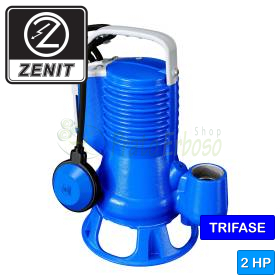 Zenit 200/2/G50V A1CT5NCQTRG VORTEX-Abwasserpumpe, 2 PS, IP68 Zenit 200/2/G50V A1CT5NCQTRG VORTEX-Abwasserpumpe, 2 PS, IP68
