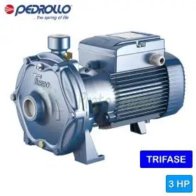 Pompe centrifuge électrique triphasée à double turbine TURBO 6A - 3 CV Pedrollo - 1