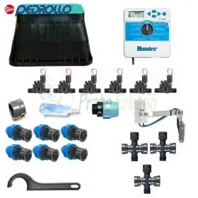 KI-H-6Z24I - Kit de riego Hunter de 6 zonas y 24 V