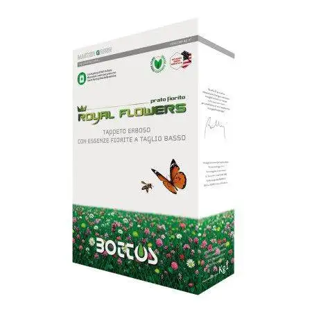 Royal Flowers - 1 kg Lawn Seed Bottos - 1