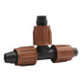 GG-TC-16 - Tee con ghiera 16 mm