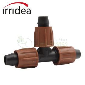 GG-TC-16 - Tee con ghiera 16 mm - Irridea