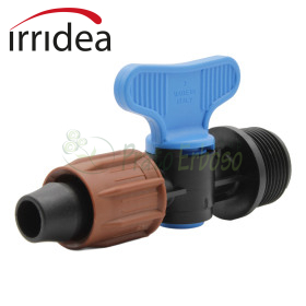 GG-VALMC-D16 - Valvola a cilindro con ghiera 16 mm x 3/4" - Irridea