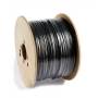 762 Meter lange Spule mit schwarzem 1x2,5 mm²-Kabel
