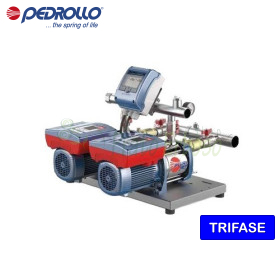 VSP2-FCR 100/90 - Surpresseur triphasé 2x3 CV - Pedrollo