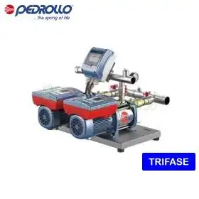 VSP2-FCR 100/90 - Three-phase pressure group 2x3 HP Pedrollo - 1