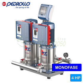 VSP2m-HT 8/4 PRO - Gruppo di pressione monofase 2x2 HP - Pedrollo