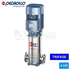 HT 22/2-PRO - 4 HP three-phase vertical multistage electric pump Pedrollo - 1