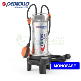 TIGm 1.1 - Pompe électrique submersible avec broyeur monophasé 1,5 CV