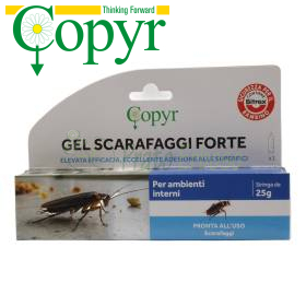 Gel puternic împotriva gândacilor de bucătărie - seringă insecticidă 25g