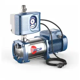 Conjunto presurizador TS1-FCR 100/4 Pedrollo - 1 HP, acero inoxidable