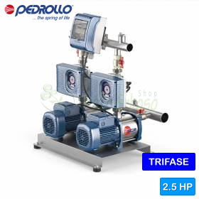 GP2W FCR 100/5 twin three-phase pressure group with MT12 inverter