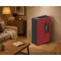 Camilla - Estufa de pellets roja de 4,6 kW