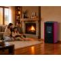 Vania - Soba rosu pe peleti 9,5 Kw