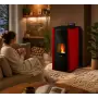 Stufa hidropelet Mira 16 - 16 kW, dizajn modern