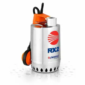 RX 2 (5m) - Bomba de agua limpia trifásica de 0,50 HP Pedrollo - 1