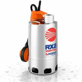 RX 2/20 (5m) - Bomba eléctrica VORTEX trifásica de 0,50 HP para aguas sucias RX 2/20 (5m) - Bomba eléctrica VORTEX trifásica de 0,50 HP para aguas sucias