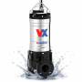 Pompe électrique VORTEX triphasée VX 75/80 - 7,5 CV pour eaux usées
