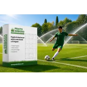 Proiect de irigații cu 24 de sisteme de stropire pentru terenuri de fotbal cu gazon natural -