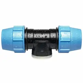 S085040100 - Tee a 90 gradi a compressione 40 x 1" x 40 Supreme - 1
