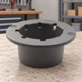 Cast iron brazier with a capacity of 9-11Kw, ideal for outdoor heating and cooking.