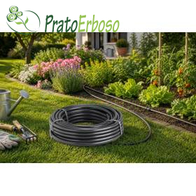 PE-PN6-16-100 - Tuyau PN6 de densité moyenne, diamètre 16 mm - Prato Erboso
