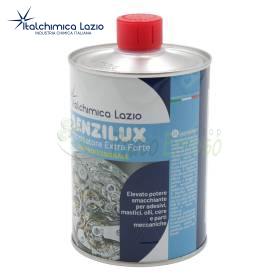 Bidon Benzilux détachant extra fort 250 ml avec bouchon rouge pour taches de graisse et huile