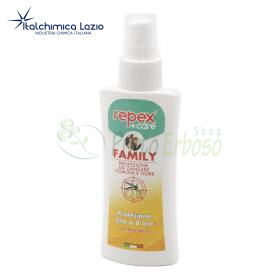 Repex Plus Care Family Mückenschutzspray 100 ml mit Aloe Vera in weißer Sprühflasche