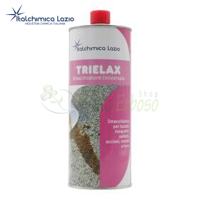 Flacone da 1 l Trielax smacchiatore universale e sgrassatore a solvente con tappo rosso