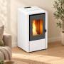 Smart – 7,0 kW weißer Pelletofen